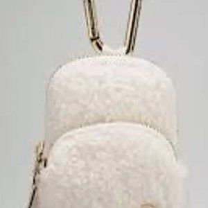 NWT Lululemon Nano Clip-on Backpack *Fleece